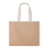 Sac shopping en toile et jute beige | sans marquage | non disponible | non disponible | non disponible