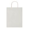 Sac en papier moyen format blanc | sans marquage | non disponible | non disponible | non disponible