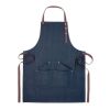 Tablier en denim 240 gr/m² bleu | sans marquage | non disponible | non disponible | non disponible