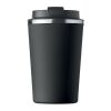 Gobelet à double paroi 350 ml noir | sans marquage | non disponible | non disponible | non disponible