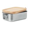 Lunch box en acier inox. 750ml bois | sans marquage | non disponible | non disponible | non disponible