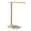 Lampe et chargeur de bureau bois | sans marquage | non disponible | non disponible | non disponible