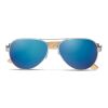 Lunettes de soleil en bambou bleu | sans marquage | non disponible | non disponible | non disponible