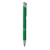 Stylo à bille en alu recyclé 'Dona' vert | sans marquage | non disponible | non disponible