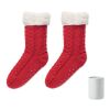 Paire de chaussettes Taille L rouge | sans marquage | non disponible | non disponible | non disponible