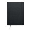 Carnet A5 recyclé 80 g/m² avec page lignée noir | sans marquage | non disponible | non disponible | non disponible