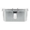 Boîte à lunch en acier inox argent mate | sans marquage | non disponible | non disponible | non disponible