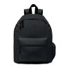 600D RPET polyester backpack noir | sans marquage | non disponible | non disponible | non disponible