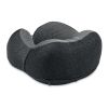 Travel Pillow in RPET gris foncé | sans marquage | non disponible | non disponible | non disponible