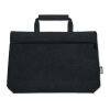 RPET felt zippered laptop bag noir | sans marquage | non disponible | non disponible | non disponible