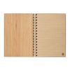 A5 ring bound Bamboo notebook bois | sans marquage | non disponible | non disponible