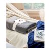 RPET fleece blanket 280 gr/m² gris foncé | sans marquage | non disponible | non disponible | non disponible