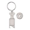 Euro Token keyring argent mate | sans marquage | non disponible | non disponible