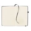 Recycled PU A5 lined notebook noir | sans marquage | non disponible | non disponible | non disponible