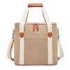 Large cooler bag canvas 450gr/m beige | sans marquage | non disponible | non disponible | non disponible