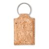 Rectangular cork key ring beige | sans marquage | non disponible | non disponible