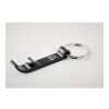 Recycled aluminium key ring noir | sans marquage | non disponible | non disponible | non disponible