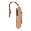 Couteau multi-outils en liège beige | sans marquage | non disponible | non disponible