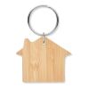 Porte-clés maison bambou bois | sans marquage | non disponible | non disponible | non disponible