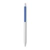 Stylo poussoir en ABS recyclé bleu | sans marquage | non disponible | non disponible