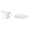 Tasse et soucoupe Cappuccino blanc | sans marquage | non disponible | non disponible