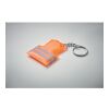 Porte-clés gilet de  sécurité orange fluo | sans marquage | non disponible | non disponible