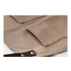 Tablier en toile enduite taupe | sans marquage | non disponible | non disponible | non disponible