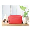 Trousse de toilette sans PVC rouge | sans marquage | non disponible | non disponible | non disponible