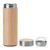 Gourde double paroi Bambou bois | sans marquage | non disponible | non disponible | non disponible
