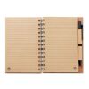 Carnet de note avec stylo en bambou bois | sans marquage | non disponible | non disponible