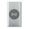 Powerbank sans fil 4000mAh type C DC5V argent mate | sans marquage | non disponible | non disponible | non disponible