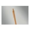 Stylo poussoir blé paille PP. orange | sans marquage | non disponible | non disponible