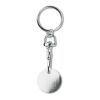 Porte-clés (€ uro) blanc | sans marquage | non disponible | non disponible