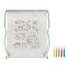 Sac à cordon non tissé lime | sans marquage | non disponible | non disponible | non disponible