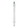 Stylo bille push en RPET bleu | sans marquage | non disponible | non disponible