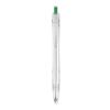 Stylo bille push en RPET vert | sans marquage | non disponible | non disponible
