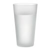 Gobelet réutilisable en PP 550 ml blanc transparent | sans marquage | non disponible | non disponible