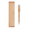 Stylo bille coffret bambou bois | sans marquage | non disponible | non disponible | non disponible