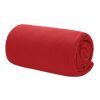 Couverture de voyage en RPET rouge | sans marquage | non disponible | non disponible | non disponible