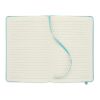 Carnet A5 couverture RPET 600D turquoise | sans marquage | non disponible | non disponible | non disponible