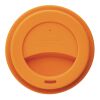 Tasse à café en PLA orange-blanc | sans marquage | non disponible | non disponible