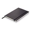 Carnet de note A5 - pages lignées noir | sans marquage | non disponible | non disponible