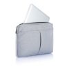 Pochette pour ordinateur portable 15” sans PVC gris | sans marquage | non disponible | non disponible | non disponible