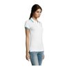 PASADENA WOMEN POLO 200 Blanc/Aqua | L | sans marquage | non disponible | non disponible | non disponible