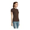 PASSION WOMEN POLO 170g chocolat | L | sans marquage | non disponible | non disponible | non disponible