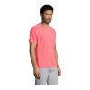 SPORTY MEN T-Shirt corail fluo | XL | sans marquage | non disponible | non disponible | non disponible