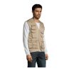 WILD GILET REPORTER POCHES corde | XL
