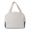 Sac isotherme en coton 280 g/m² Alex bleu marine/beige | sans marquage | non disponible | non disponible
