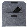 Pochette en feutre Rpet Riley gris foncé | sans marquage | non disponible | non disponible