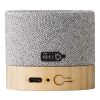 Enceinte sans fil en bambou Cory gris | sans marquage | non disponible | non disponible